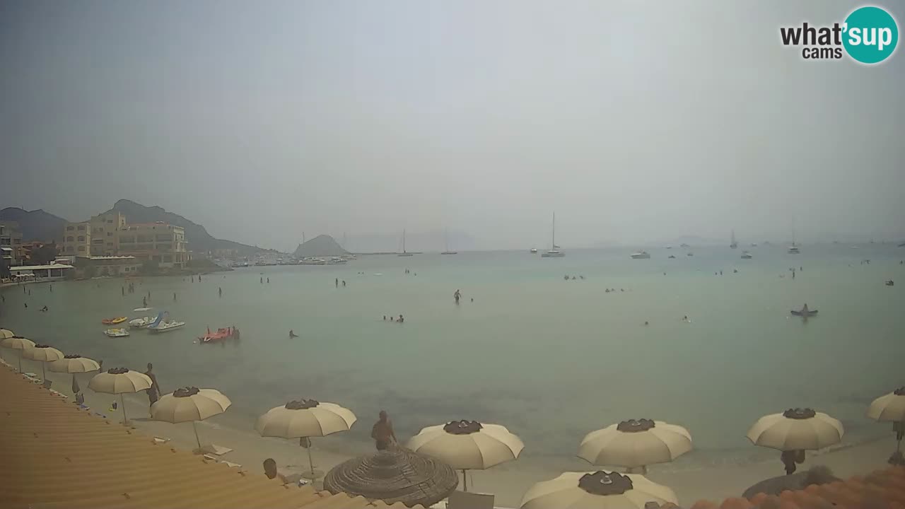 Webcam Terza Spiaggia Golfo Aranci – Liveblick auf den Strand