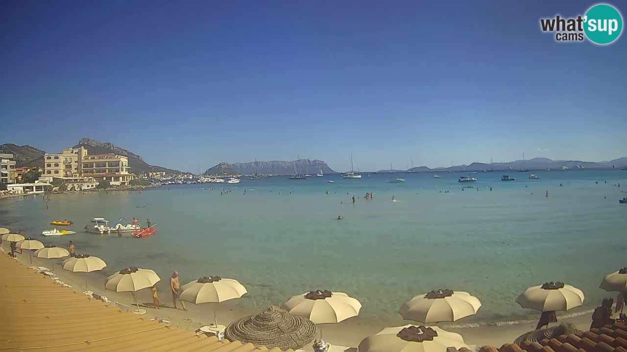 Webcam Terza Spiaggia Golfo Aranci – Liveblick auf den Strand
