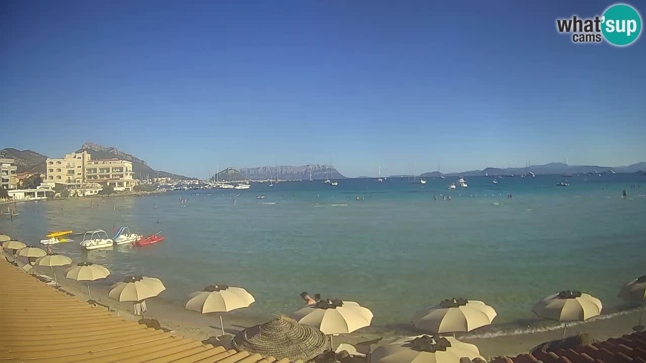 Webcam Terza Spiaggia Golfo Aranci – Vista en directo de la playa