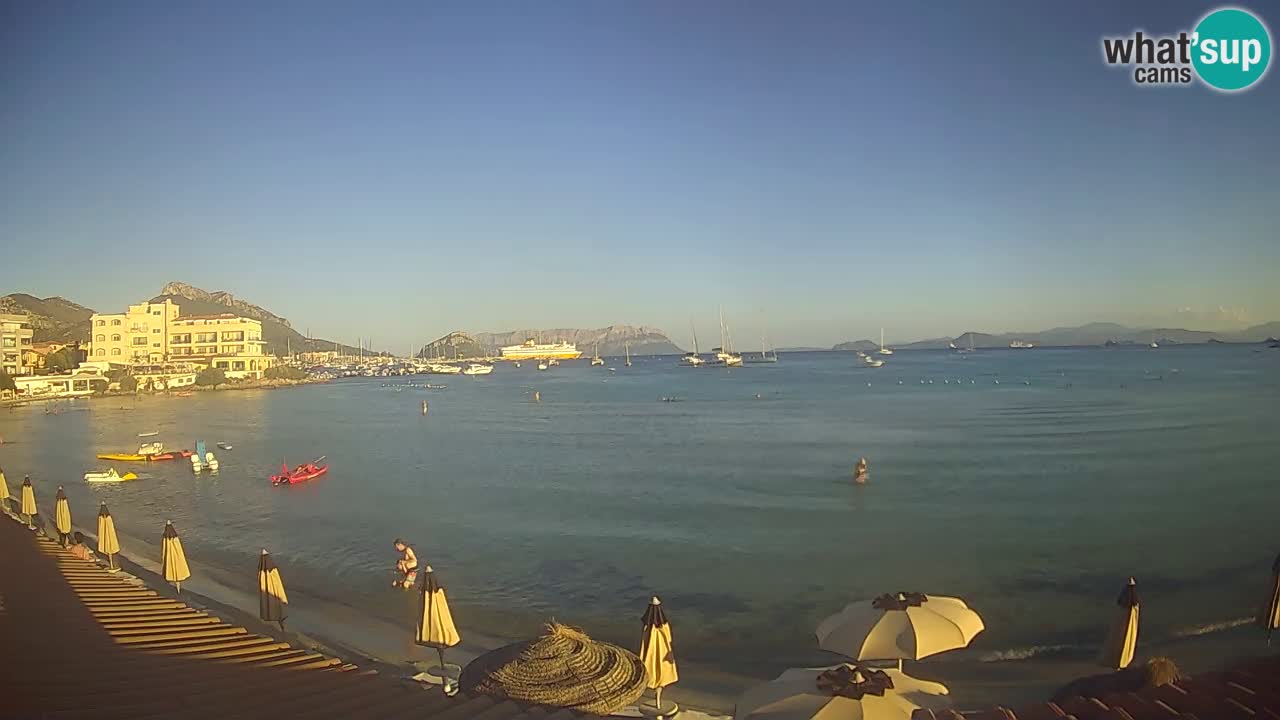 Webcam Terza Spiaggia Golfo Aranci – Vista en directo de la playa