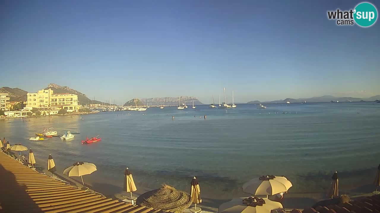 Web kamera Terza Spiaggia Golfo Aranci – Pogled uživo na plažu