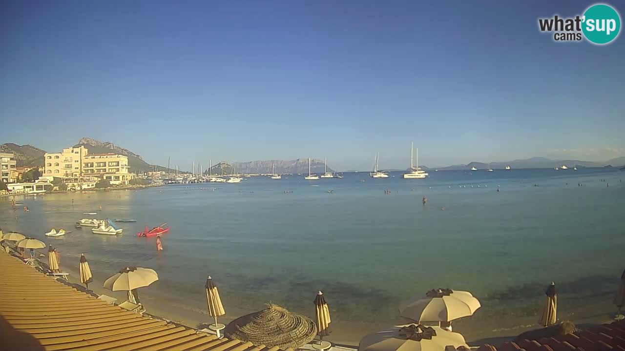 Webcam Terza Spiaggia Golfo Aranci – Vista en directo de la playa