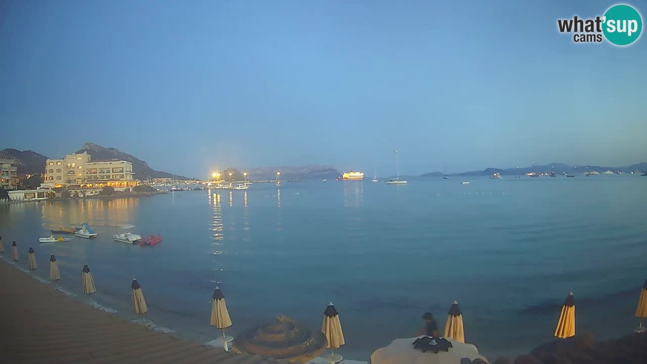 Web kamera Terza Spiaggia Golfo Aranci – Pogled uživo na plažu