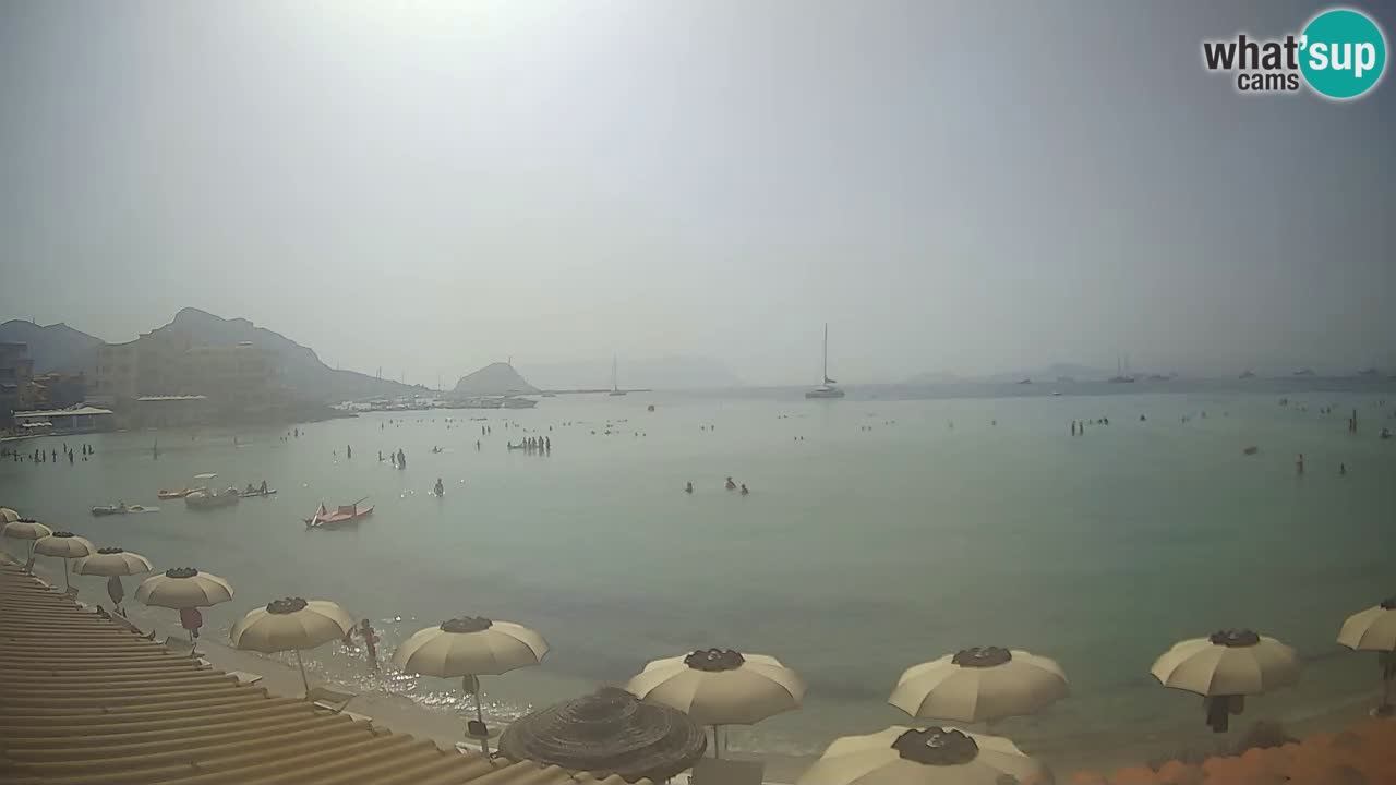 Webcam Terza Spiaggia Golfo Aranci – Vue en direct de la plage