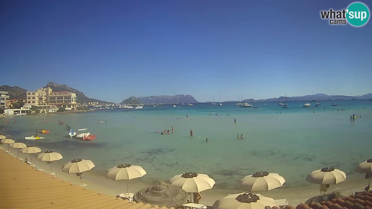 Webcam Terza Spiaggia Golfo Aranci – Vista en directo de la playa