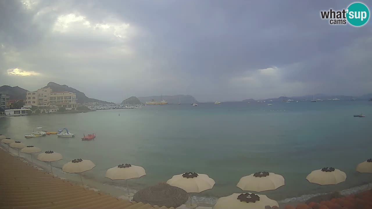 Webcam Terza Spiaggia Golfo Aranci – Vista mare in diretta