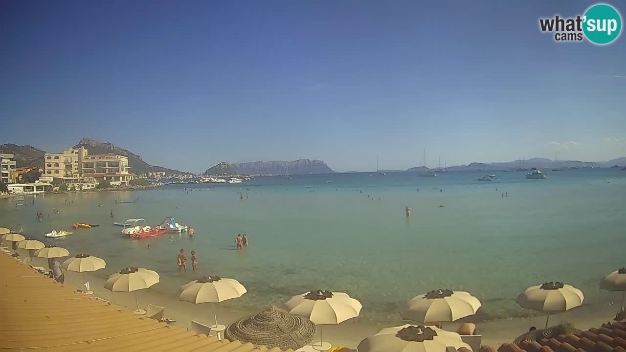 Webcam Terza Spiaggia Golfo Aranci – Liveblick auf den Strand