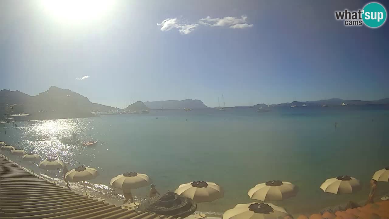 Webcam Terza Spiaggia Golfo Aranci – Liveblick auf den Strand
