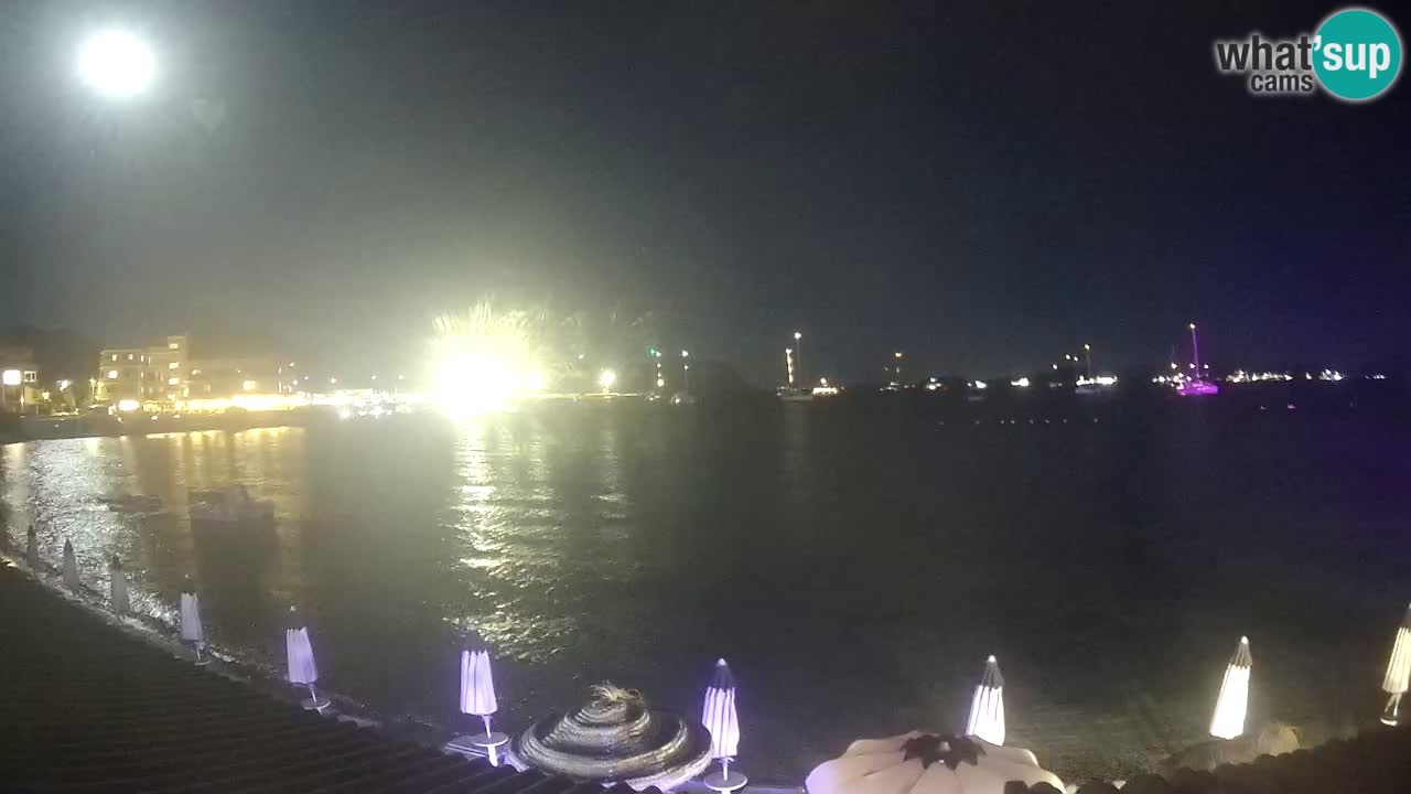 Webcam Terza Spiaggia Golfo Aranci – Vista en directo de la playa