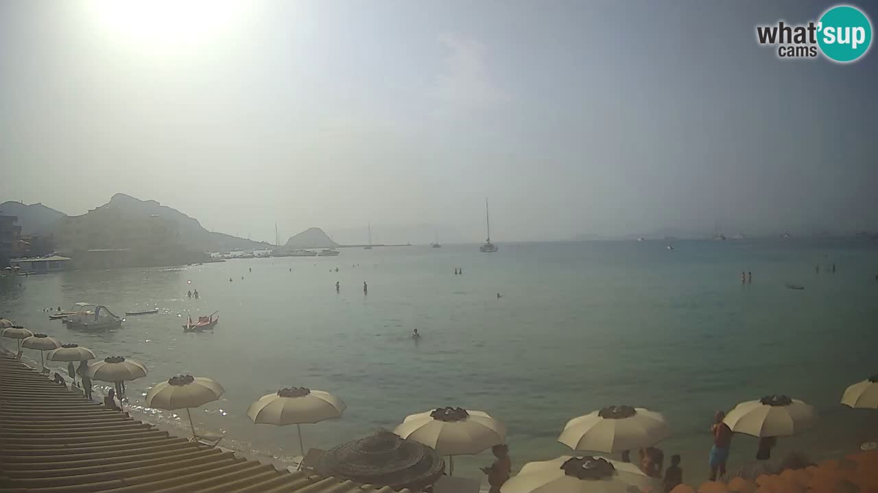 Webcam Terza Spiaggia Golfo Aranci – Vue en direct de la plage