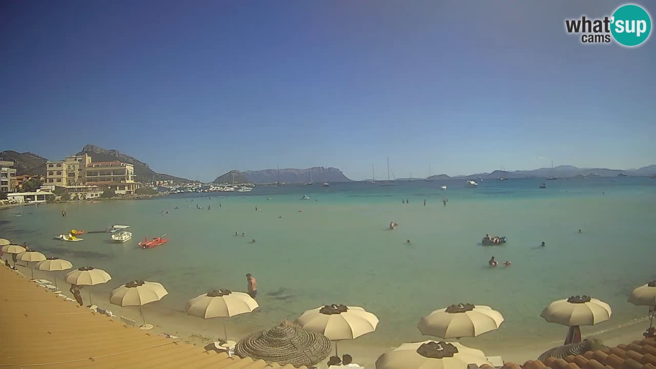 Web kamera Terza Spiaggia Golfo Aranci – Pogled uživo na plažu