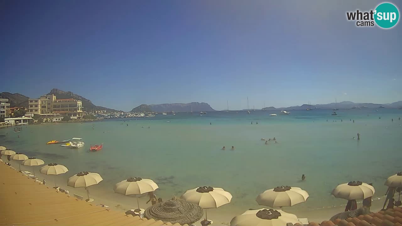 Webcam Terza Spiaggia Golfo Aranci – Liveblick auf den Strand