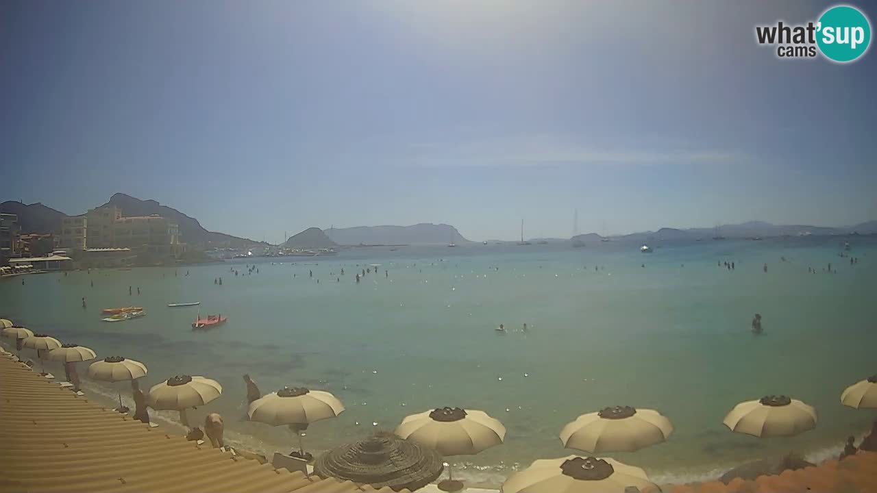 Webcam Terza Spiaggia Golfo Aranci – Vue en direct de la plage