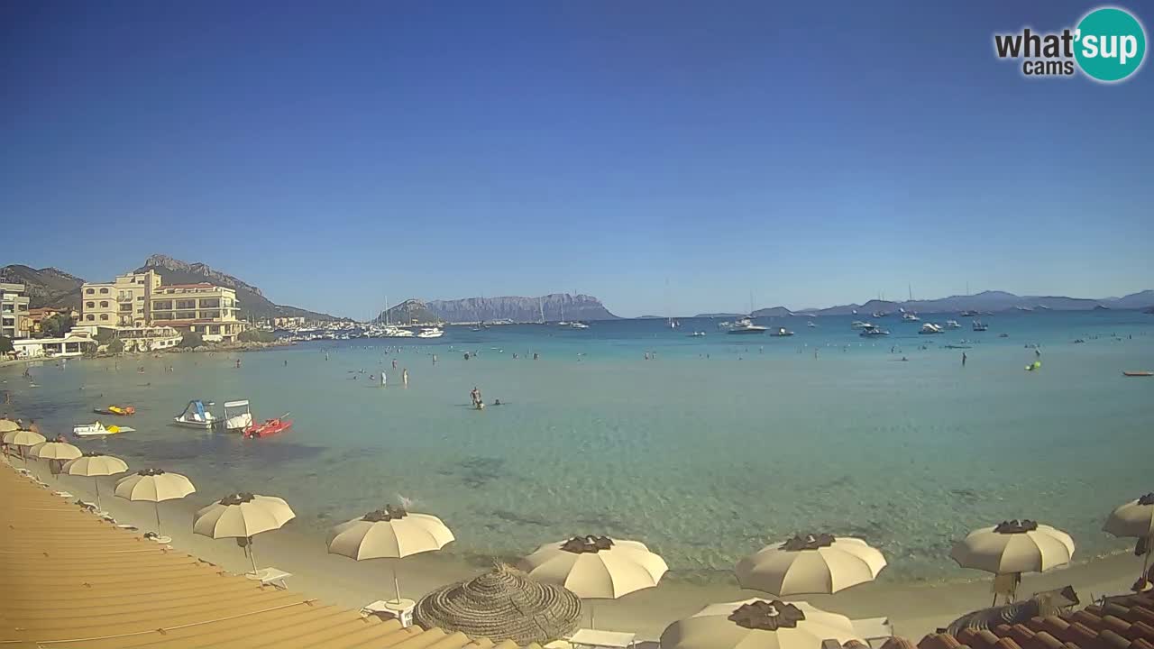 Webcam Terza Spiaggia Golfo Aranci – Liveblick auf den Strand