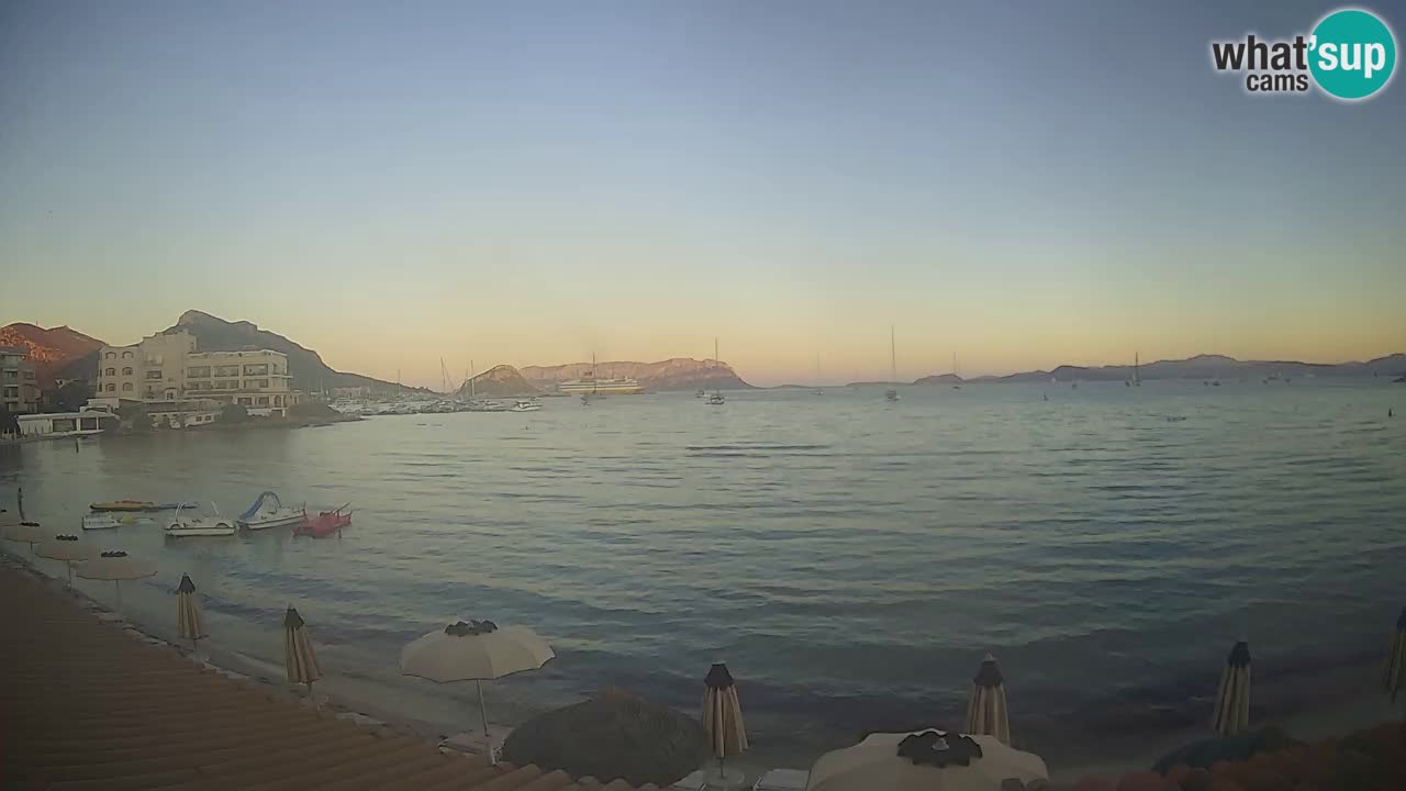 Webcam Terza Spiaggia Golfo Aranci – Vista en directo de la playa