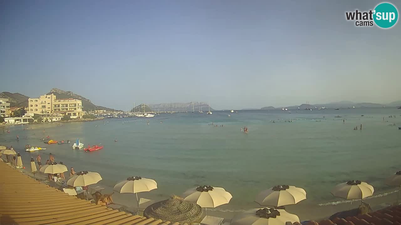 Webcam Terza Spiaggia Golfo Aranci – Vue en direct de la plage