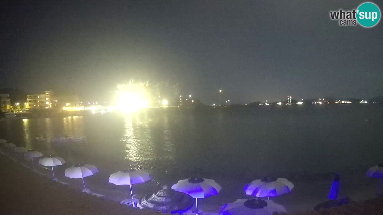 Webcam Terza Spiaggia Golfo Aranci – Liveblick auf den Strand