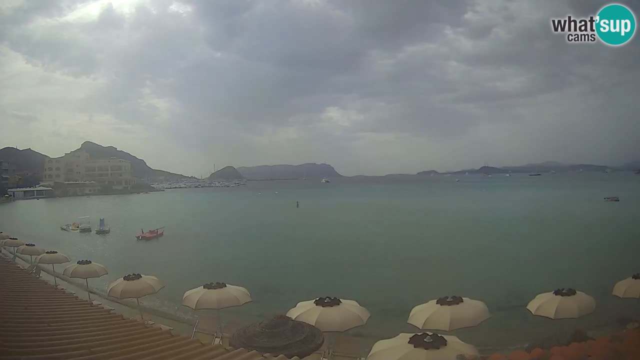 Webcam Terza Spiaggia Golfo Aranci – Vue en direct de la plage