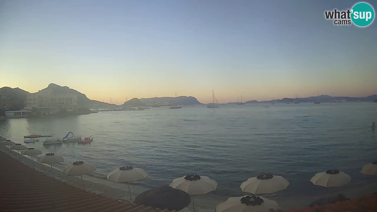 Webcam Terza Spiaggia Golfo Aranci – Liveblick auf den Strand