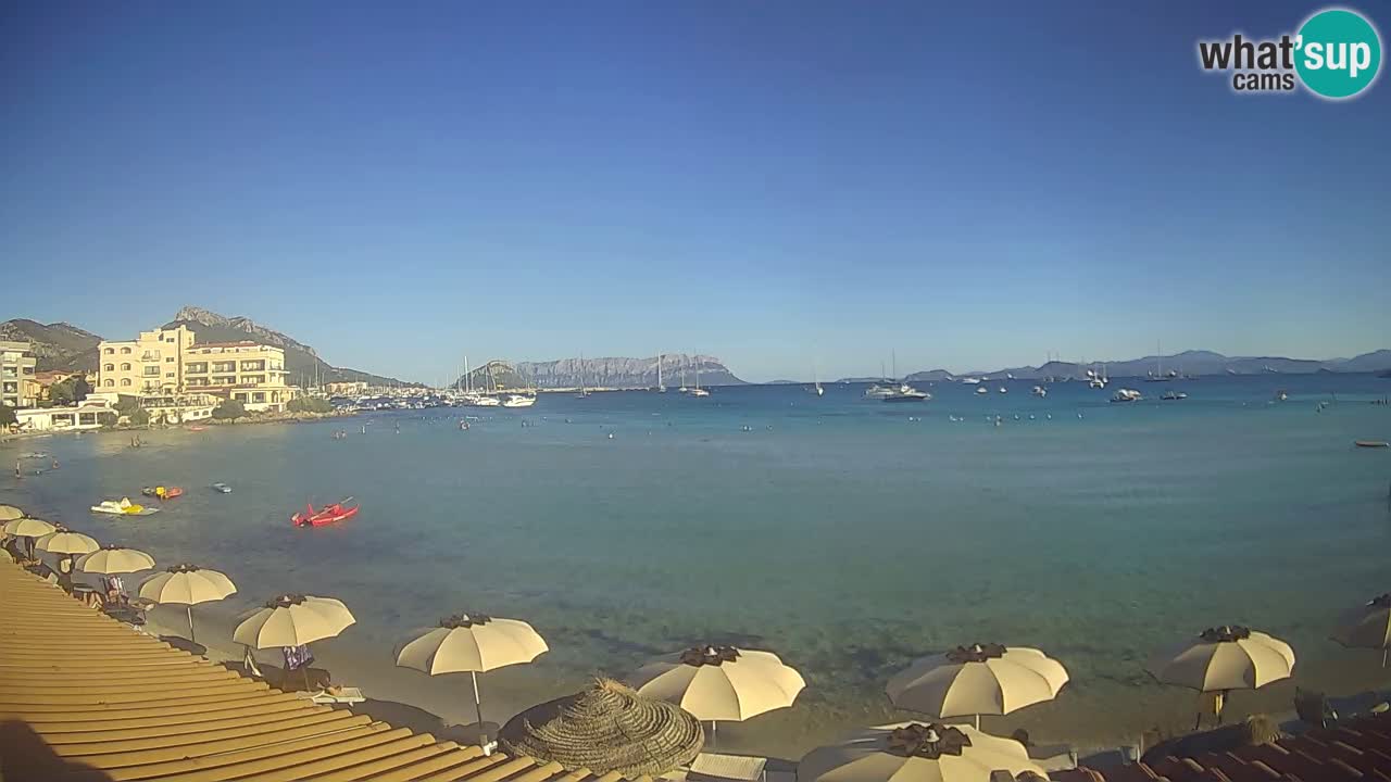 Webcam Terza Spiaggia Golfo Aranci – Vista en directo de la playa