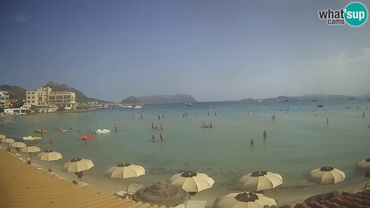 Webcam Terza Spiaggia Golfo Aranci – Liveblick auf den Strand