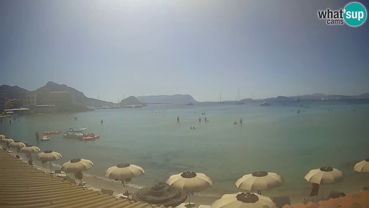 Webcam Terza Spiaggia Golfo Aranci – Liveblick auf den Strand