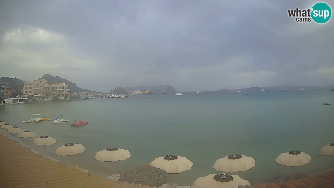 Webcam Terza Spiaggia Golfo Aranci – Vue en direct de la plage