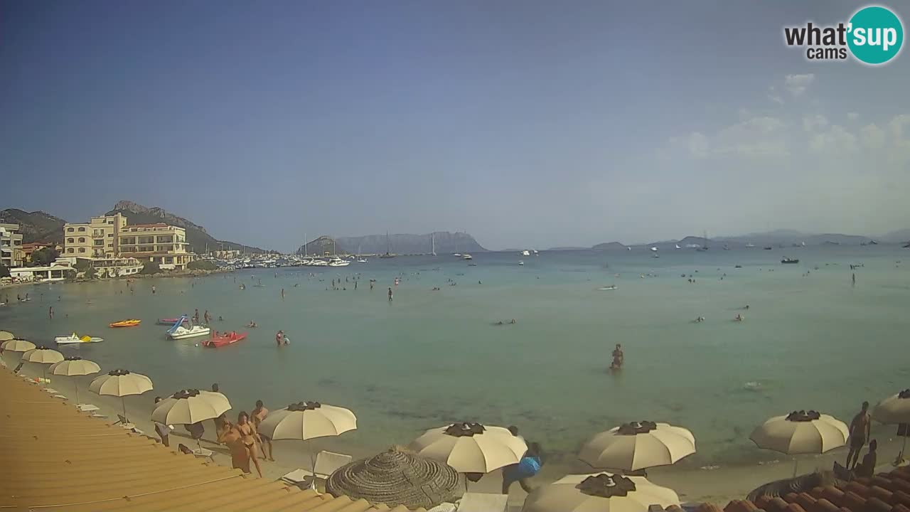 Webcam Terza Spiaggia Golfo Aranci – Liveblick auf den Strand