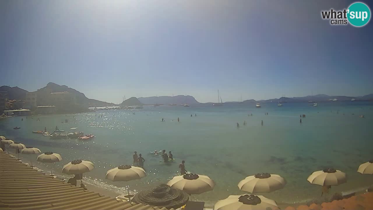 Webcam Terza Spiaggia Golfo Aranci – Vue en direct de la plage