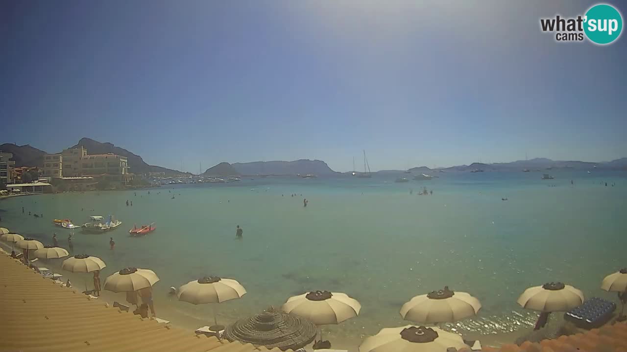 Webcam Terza Spiaggia Golfo Aranci – Liveblick auf den Strand