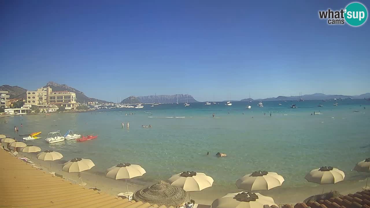 Webcam Terza Spiaggia Golfo Aranci – Liveblick auf den Strand
