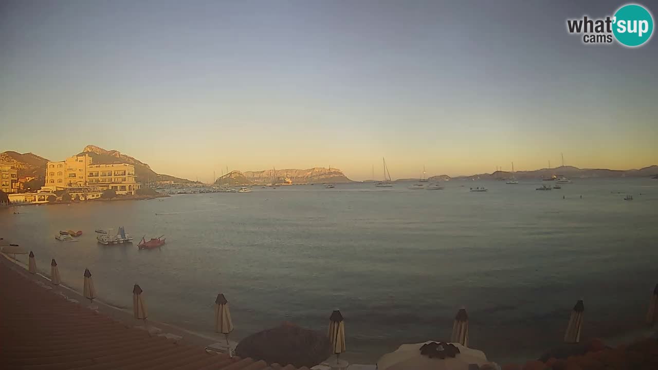 Webcam Terza Spiaggia Golfo Aranci – Liveblick auf den Strand