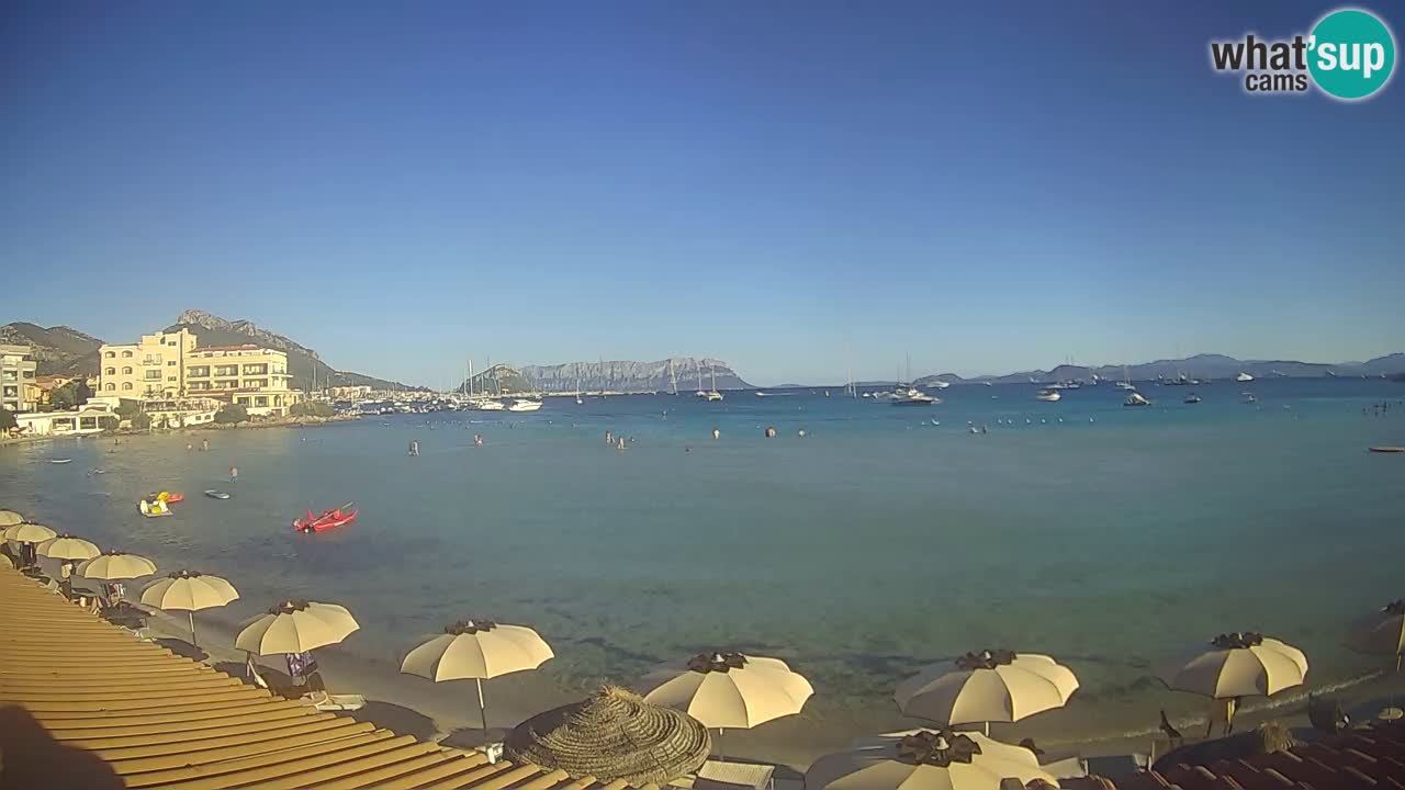 Webcam Terza Spiaggia Golfo Aranci – Liveblick auf den Strand