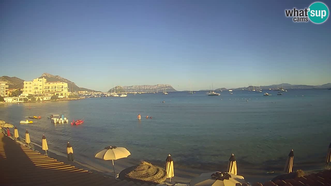 Webcam Terza Spiaggia Golfo Aranci – Vue en direct de la plage
