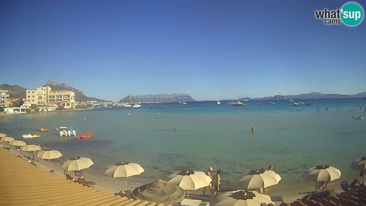 Webcam Terza Spiaggia Golfo Aranci – Liveblick auf den Strand