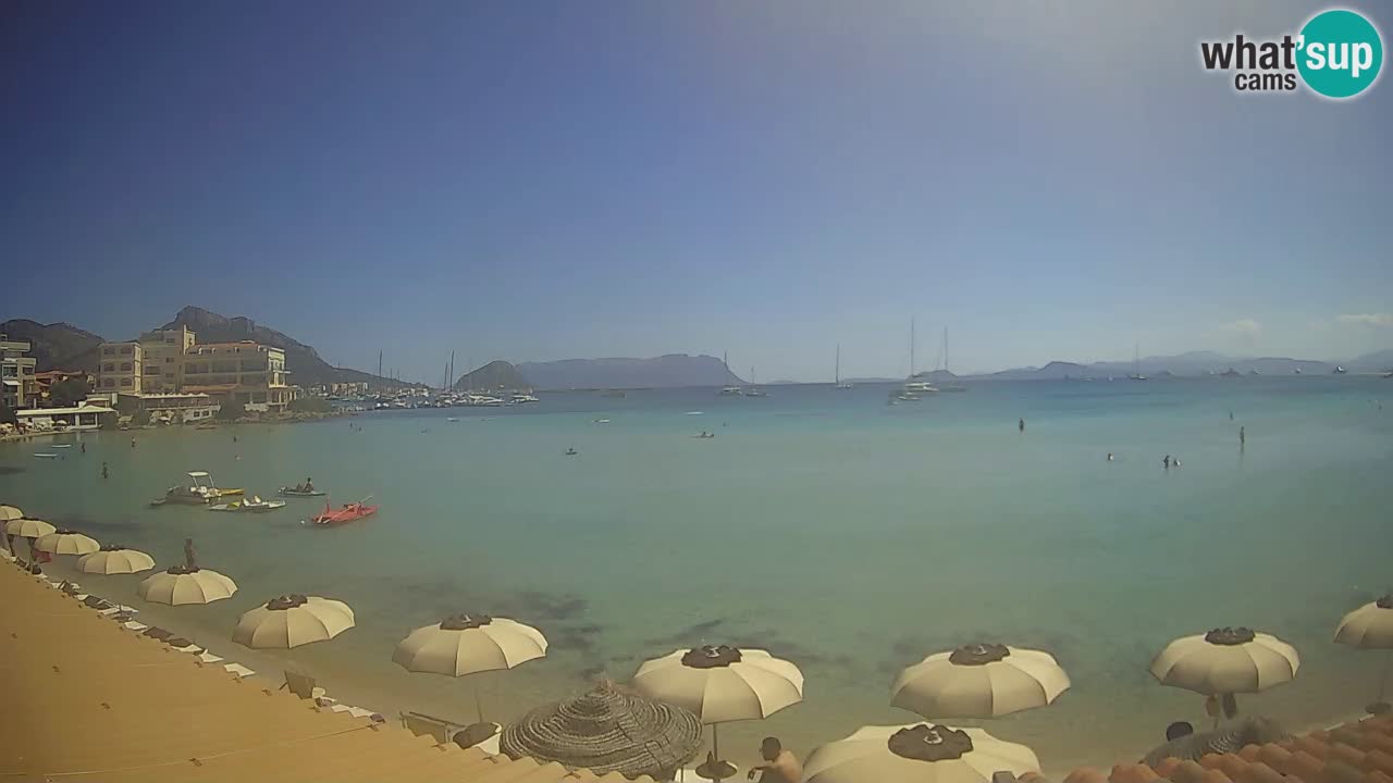 Webcam Terza Spiaggia Golfo Aranci – Vista en directo de la playa