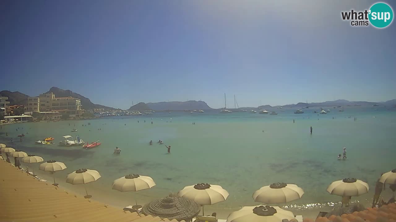 Webcam Terza Spiaggia Golfo Aranci – Vue en direct de la plage