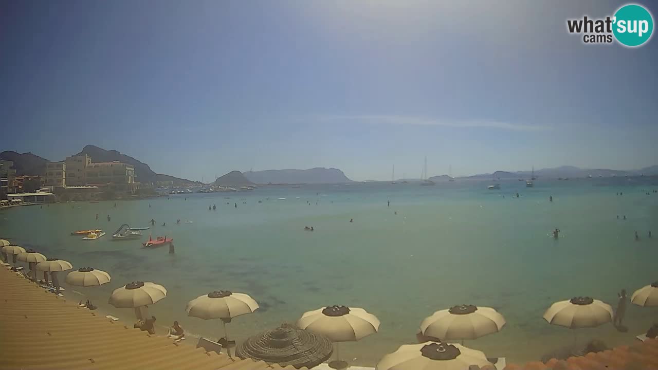 Webcam Terza Spiaggia Golfo Aranci – Vue en direct de la plage