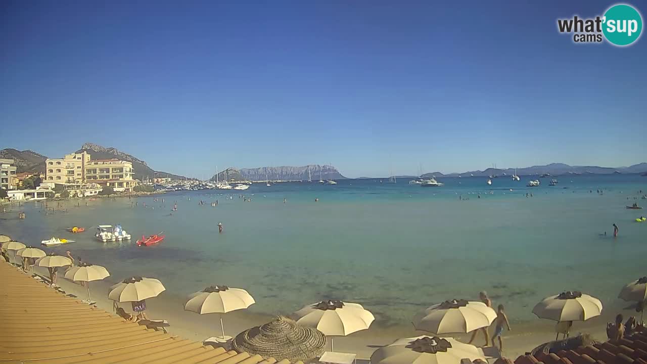 Webcam Terza Spiaggia Golfo Aranci – Vue en direct de la plage