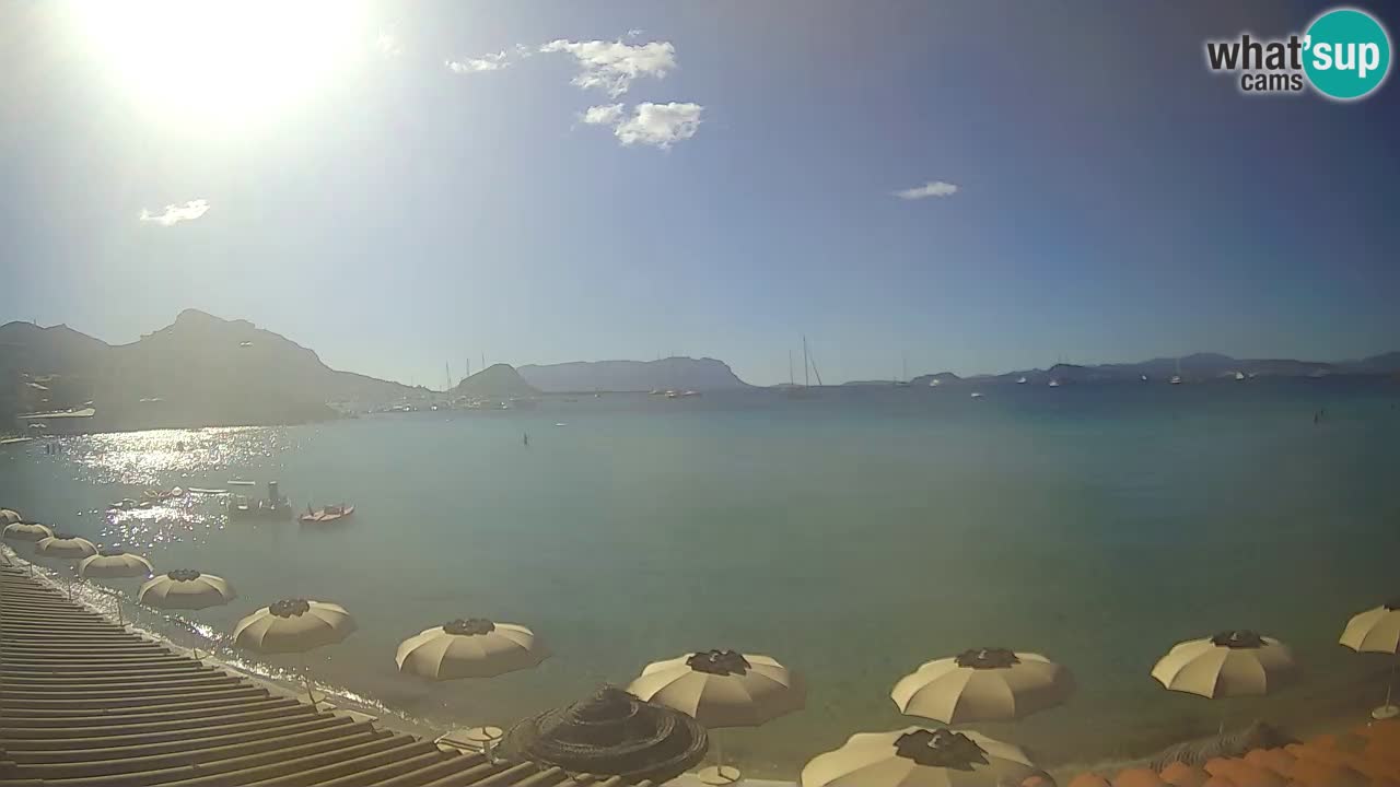 Webcam Terza Spiaggia Golfo Aranci – Vue en direct de la plage