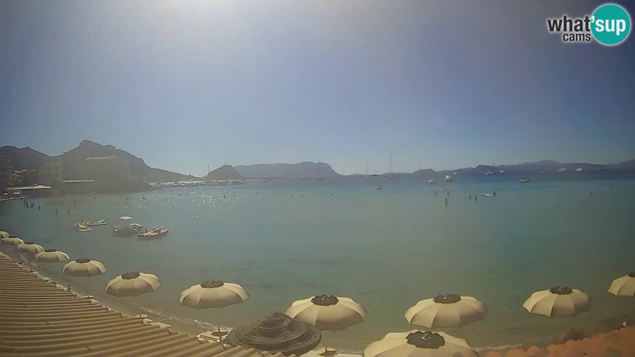 Webcam Terza Spiaggia Golfo Aranci – Liveblick auf den Strand