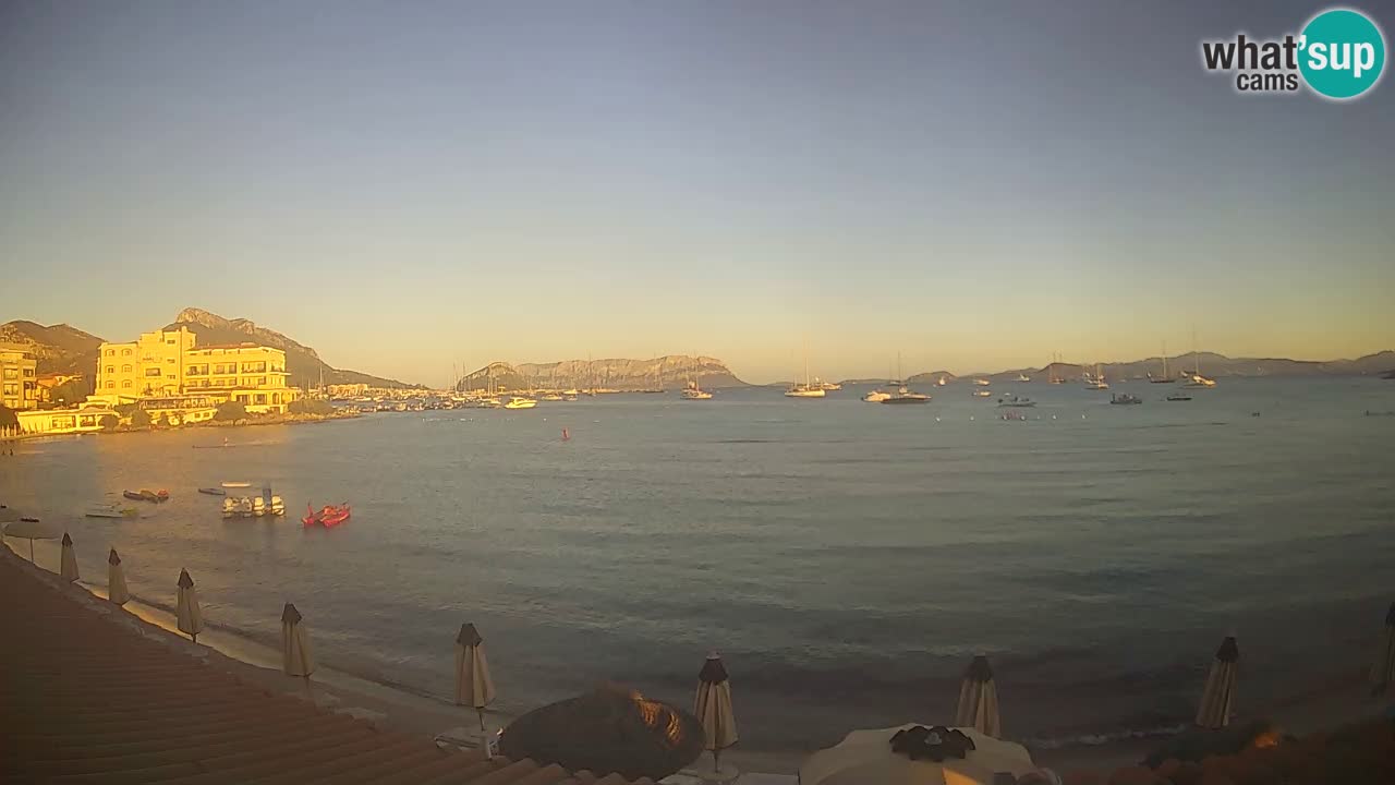 Webcam Terza Spiaggia Golfo Aranci – Vista en directo de la playa