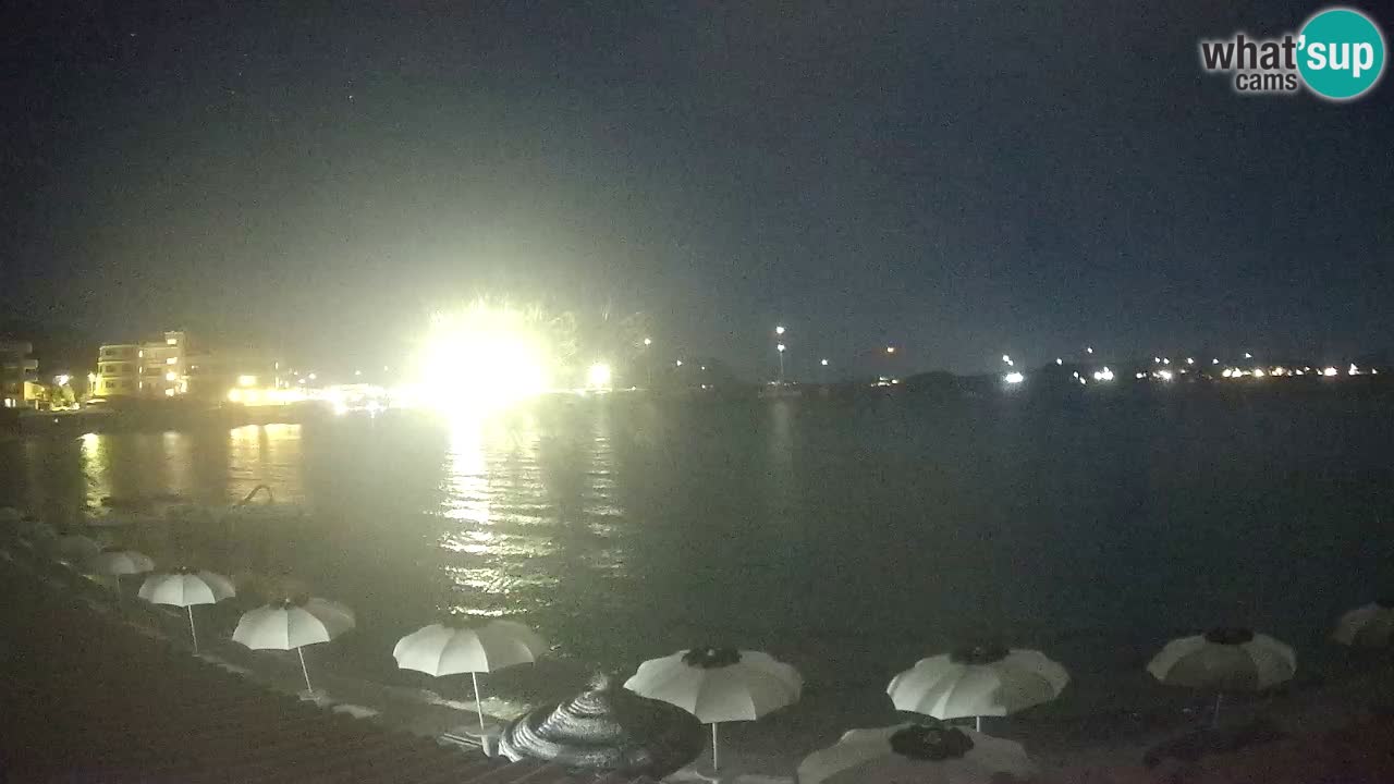 Webcam Terza Spiaggia Golfo Aranci – Vue en direct de la plage