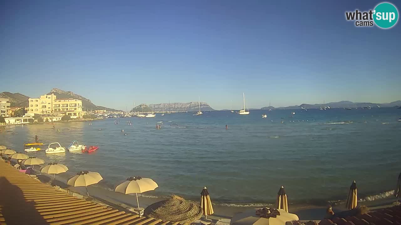 Webcam Terza Spiaggia Golfo Aranci – Liveblick auf den Strand