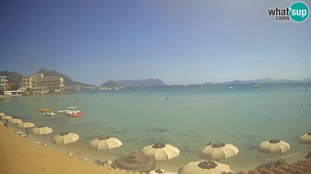 Webcam Terza Spiaggia Golfo Aranci – Liveblick auf den Strand