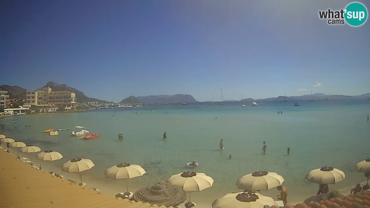 Webcam Terza Spiaggia Golfo Aranci – Liveblick auf den Strand