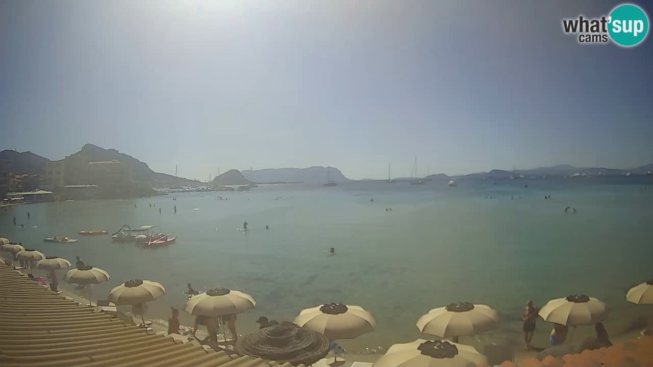 Web kamera Terza Spiaggia Golfo Aranci – Pogled uživo na plažu