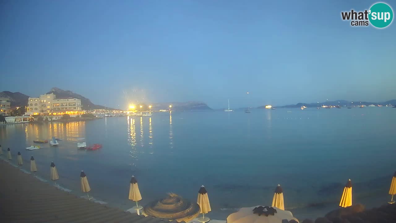 Webcam Terza Spiaggia Golfo Aranci – Vue en direct de la plage