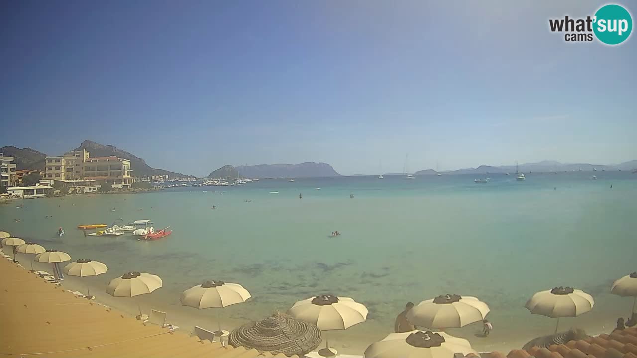Webcam Terza Spiaggia Golfo Aranci – Vista en directo de la playa