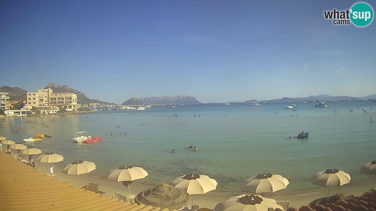 Webcam Terza Spiaggia Golfo Aranci – Vue en direct de la plage
